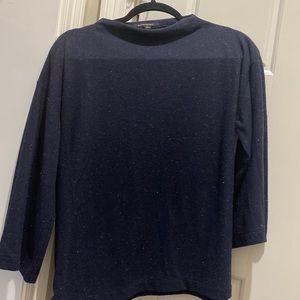 Banana Republic Medium sweater, navy with gold flecks
